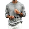 Men's Vintage Raglan Long Sleeve Crewneck T-Shirt Casual Base Layer Top for Everyday Wear