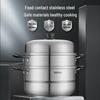 Supor Stainless Steel Double-Layer Steamer Soup Pot