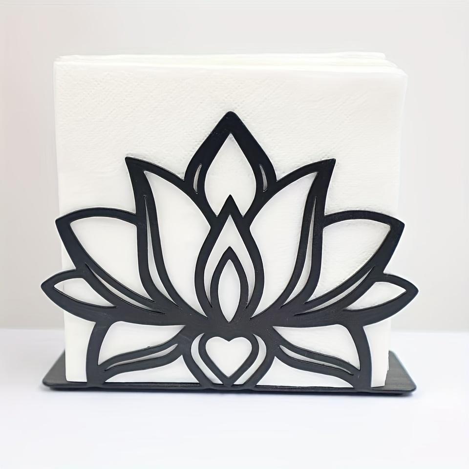 Tissue dispenser,tissue holder, metal napkin storage rack for kitchen countertops, tabletop paper napkin holder for home kitchen