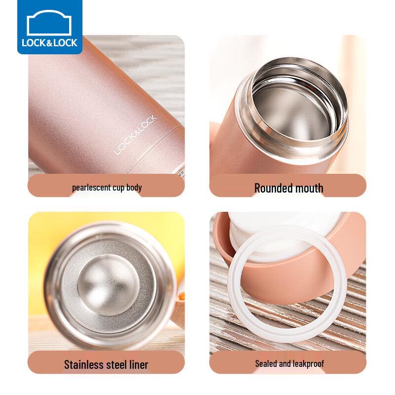 LocknLock Portable Stainless Steel Thermos Cup
