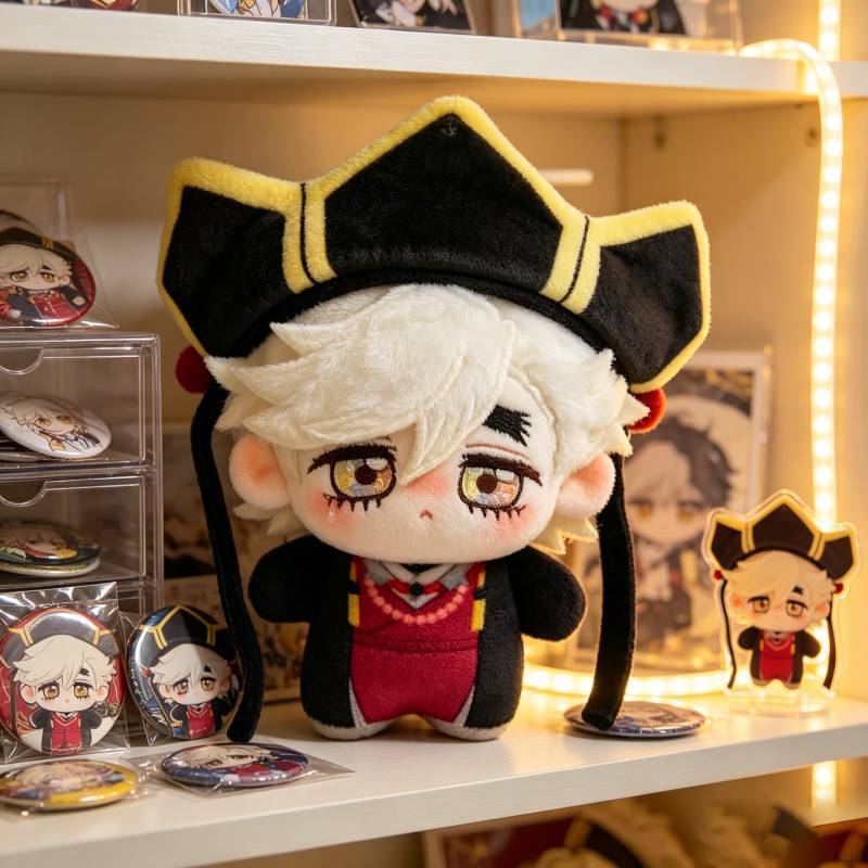 Demon Slayer Kids Plush Doll With Teacher Hat For Children And Collectors