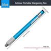 Mini Portable Sharpening Pen: Pen-Style Knife and Fish Hook Sharpener with Whetstone for Outdoor Use