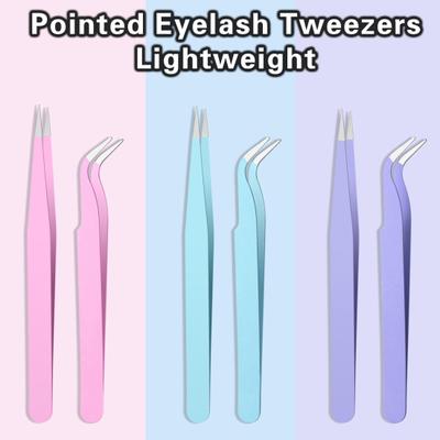 1 Set Sticker Tweezers Durable Labor-saving Highly Resilient Tight Clamping Manicure Scrapbooking Nail Art Tweezers Manicure Store
