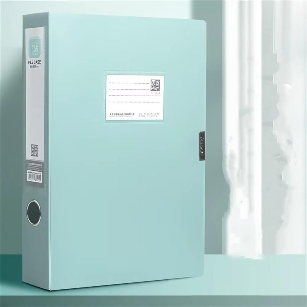 Morandi Folders - PP Thickened Supplies, Foldable A4 Size, Vintage Color, Plastic File Organizers