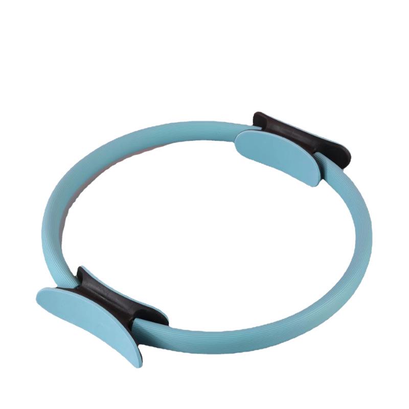 **Pilates Ring Yoga Thigh Toner: Multifunctional Leg & Waist Trimmer with Crescent Handles**