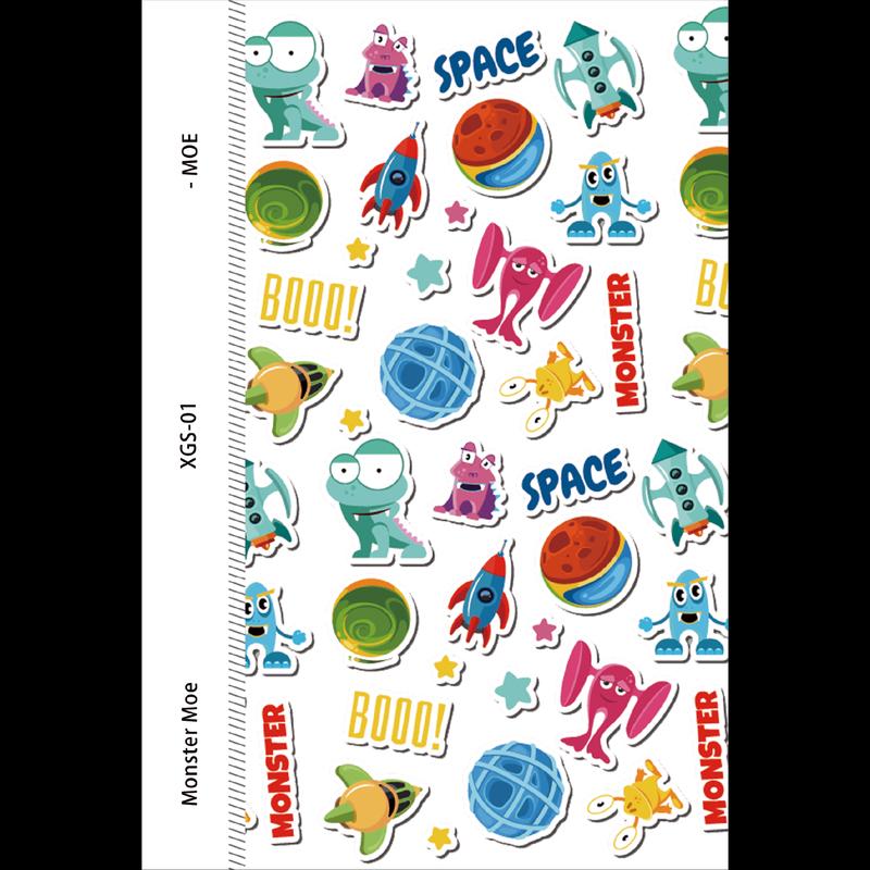 MONSTER MOE Universal Anti-Scratch Phone Back Film (5-Pack)