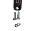 4 Set Excavator Bucket Teeth Tractor Bucket Teeth with Screws Nuts for Backhoe Hard Soil Farm Construction