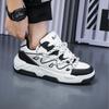 Modische Schuhe für Herren Beliebte Vielseitige Sportliche Freizeit-Board-Schuhe Persönlichkeitstrend Herren PU-Leder Plateau-Sneakers Zapatillas Hombre