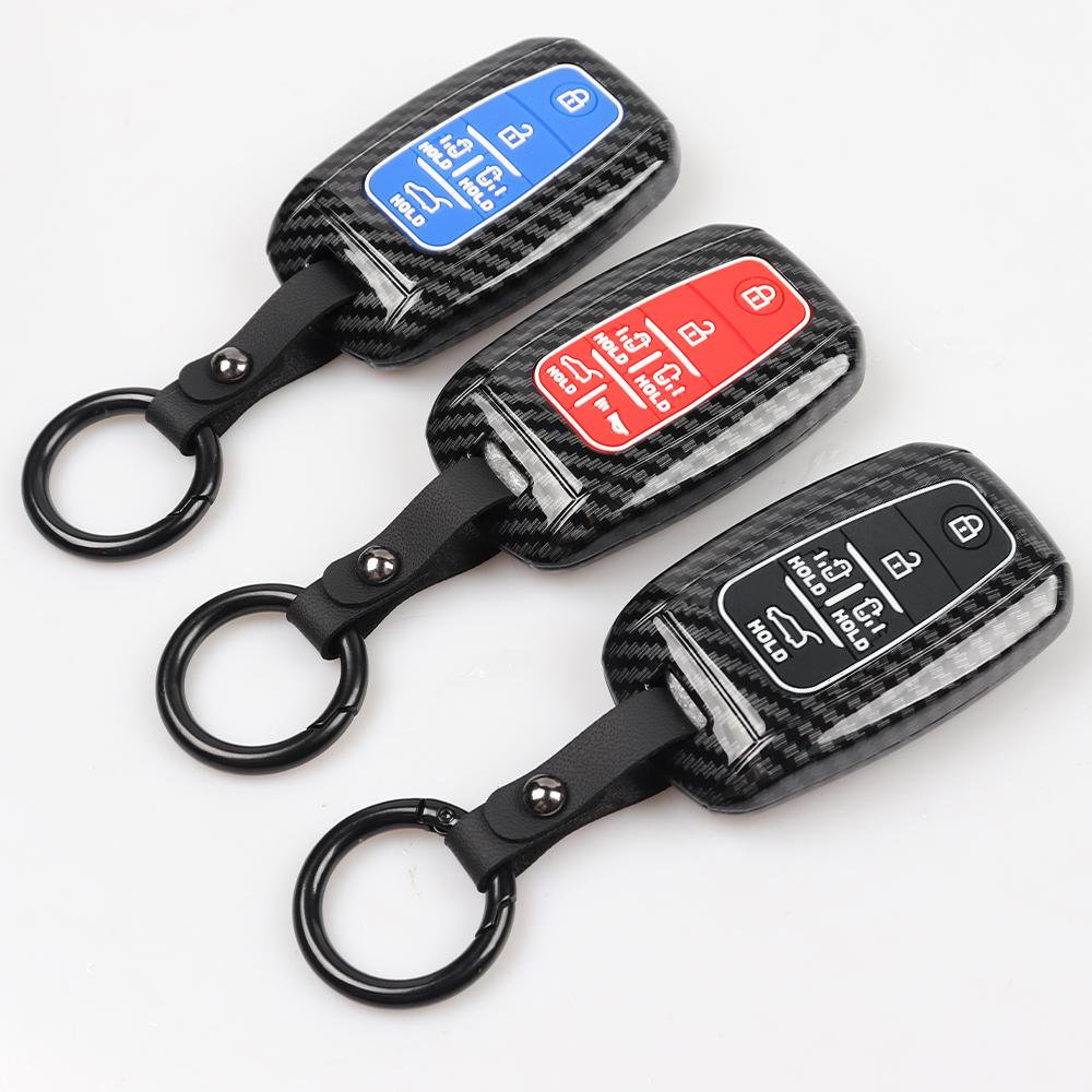 ABS Car Remote Fob Key Case Cover Shell For Kia Sedona Grand Carnival 2015 2016 2017 2018   Accessories Car