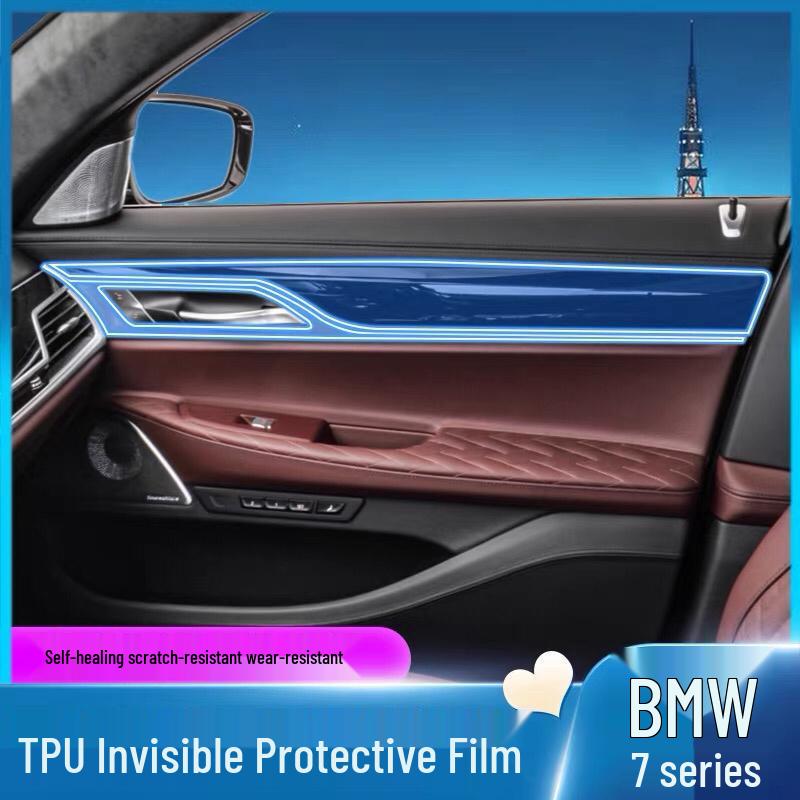 BMW 18-25 7 Series Interior Center Console TPU Screen Protector