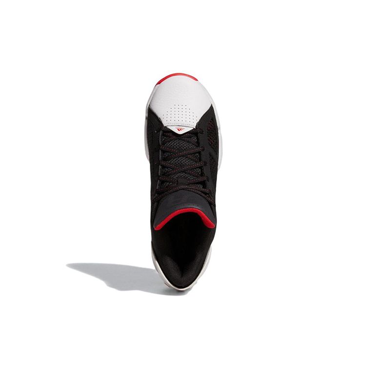 Adidas Adizero Rose 1.5 Low Restomod Black Vivid Red Men Sneakers Core-Black Cloud-White GY9124