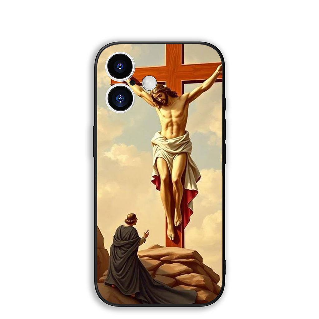 Cover for Motorola Moto Edge 50 30 One Fusion 40 neo Ultra Pro 20 Lite G50 G85 G84 E15 E14 Phone Case God Jesus Judah Cross