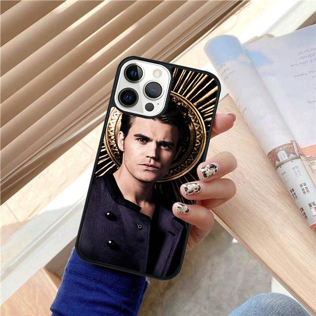 Vampire Diaries Stefan Salvatore Handyhülle Cover Für iPhone 17 Air 16 15 14 11 13 Pro Max 12 Plus Max Hülle Coque