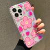 Colorful Flower Pattern Transparent TPU  Case for  13T Pro Mi 14 13 12 11 Lite 5G NE Poco X3 X6 Pro 5G Airbag Phone Cover