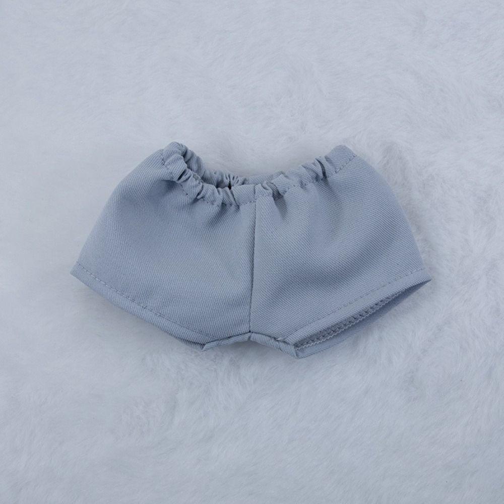 Handmade Doll Trousers Fashion Casual Wear for 1/11 1/12 OB11 Dolls 10cm Cotton Doll
