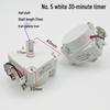 Universal Mechanical Timer Switch for Electric Oven, Pressure Cooker, Rice Cooker (30/60/90 Min, Half/Round Shaft)