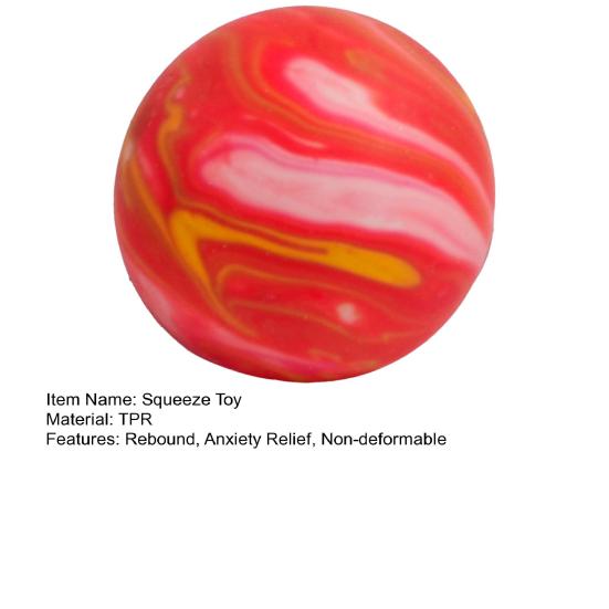 Dough Ball Squeeze Toy Soft TPR Stress Relief Fidget for Kids Adults