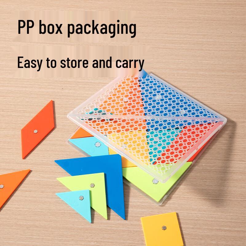 Deli Magnetic Tangram Puzzle