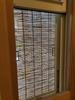 Geräucherte Tianjin Bambusrollos, ca. 88 x 157 cm, braun, inklusive Tasche. Geräuchert, um Insekten und Schimmel zu widerstehen. Mizukan Seirensho.