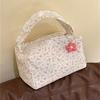 Spring and Summer New Small Floral Handbag High Value Large Capacity Makeup Toilet Bag Going Out Three-dimensional Storage Bag