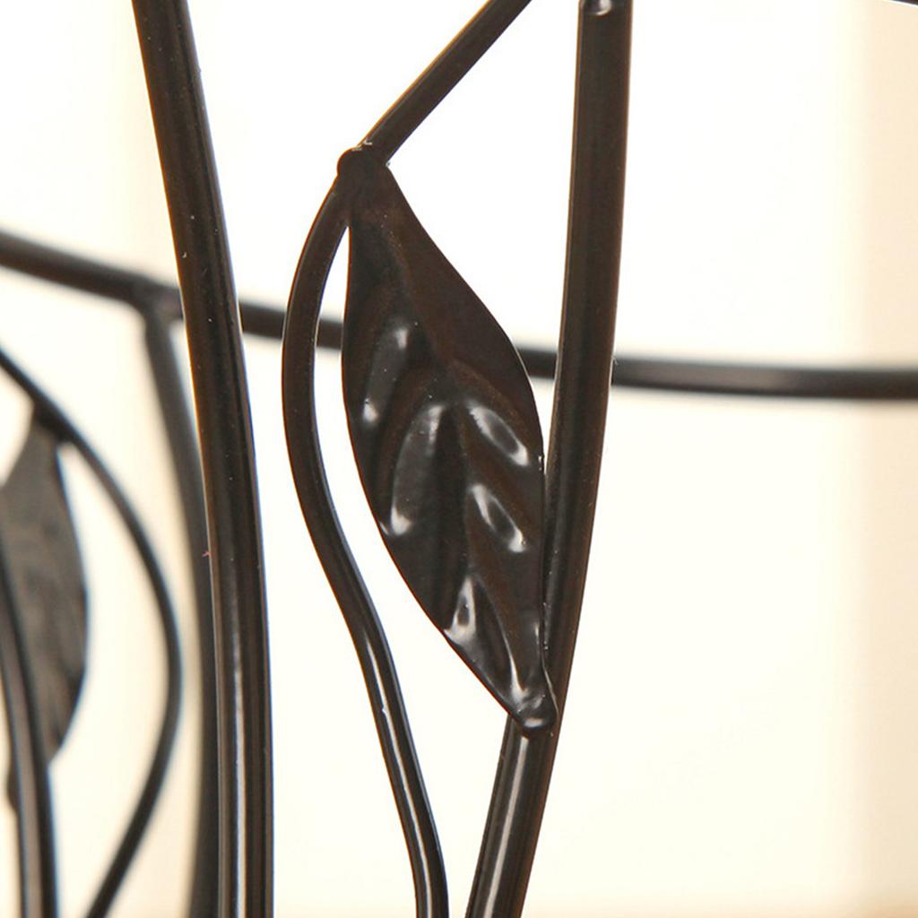 Praktisches Metall-Blumenregal Kleine Pflanzen-Ausstellungsregal Metall-Blumentopfständer Geschenk für Wohn- und Grünliebhaber