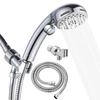 Shower Head with Handheld High Pressure Shower Heads Attached with Extra Long Hose