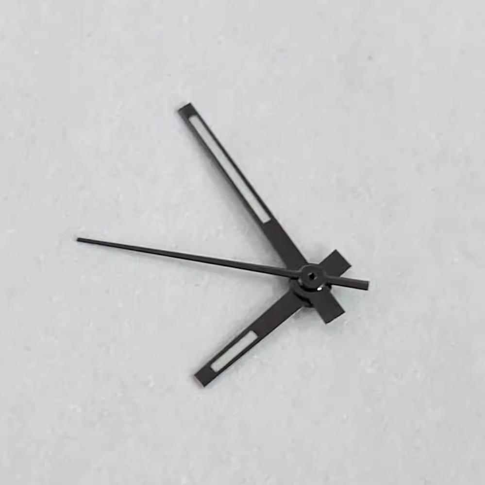Neue Hochwertige Zeiger Poliert Mit BlauGrün Japan Lume Für NH35 NH36 4R 7S Werk Skx007 Montage Modul Teil Mods