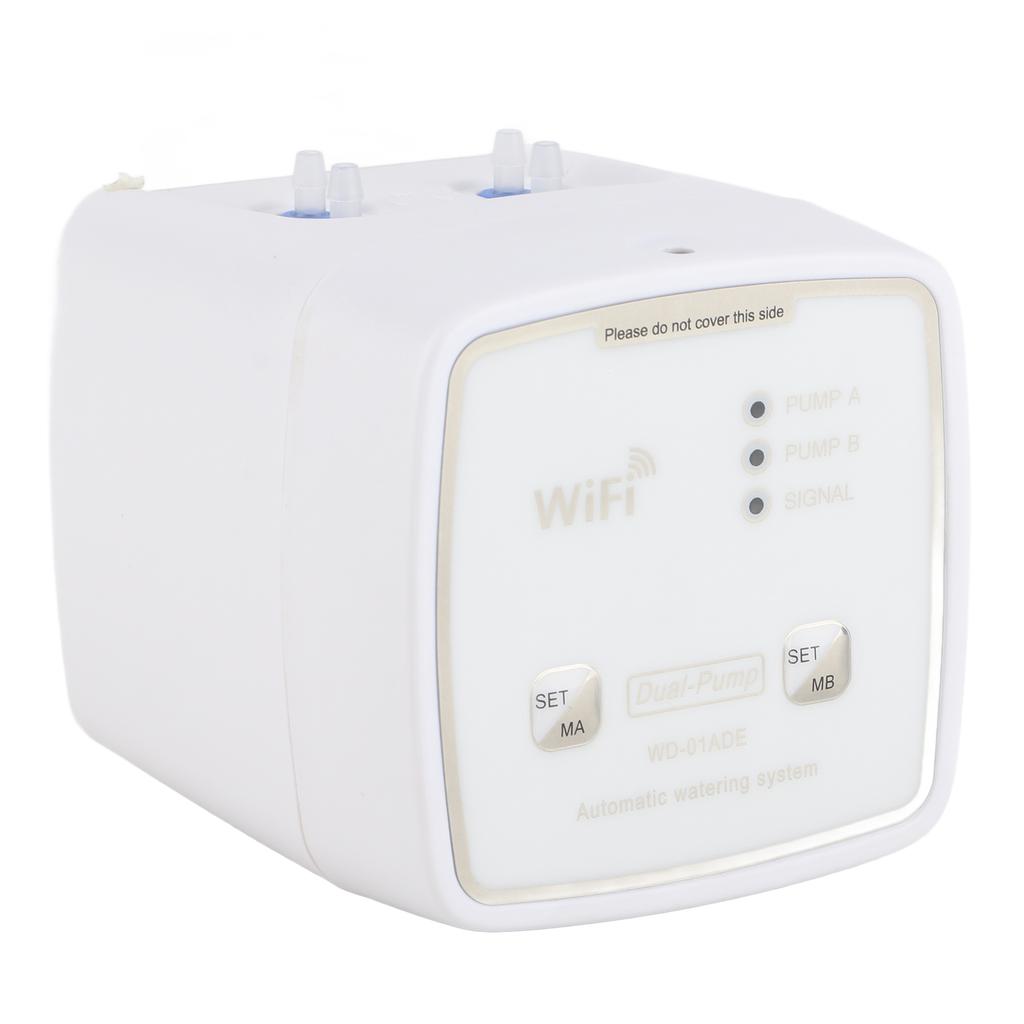 Inteligentny system nawadniania ogrodu WIFI z zegarem sterującym i systemem nawadniania kropelkowego 100?240 V Podwójna pompa UE