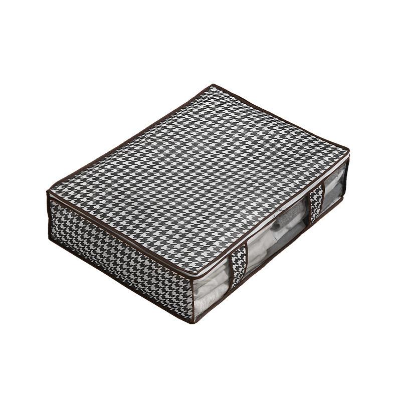 Cubic Storage Bag With Non Woven Fabric For Bedroom Closet Organizer And Travel Use
