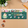 Christmas Row Station Notes, Students Ins Cute  Stickers Cartoon High-value N Sticky Notes Stationery