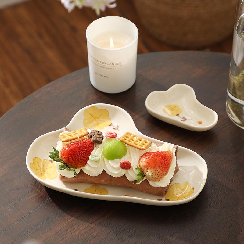 Nordic Style Ceramic Spoon Rest and Dipping Sauce Dish
