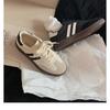 New Retro Color Matching Platform Casual Sports Board Shoes Large Size German Training Shoes In Autumn