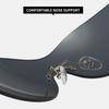 Star Wrap Around Sun Glasses Rimless Y2K Sunglasses for Women and Men Cool Black Sunglasses Shades for Beach