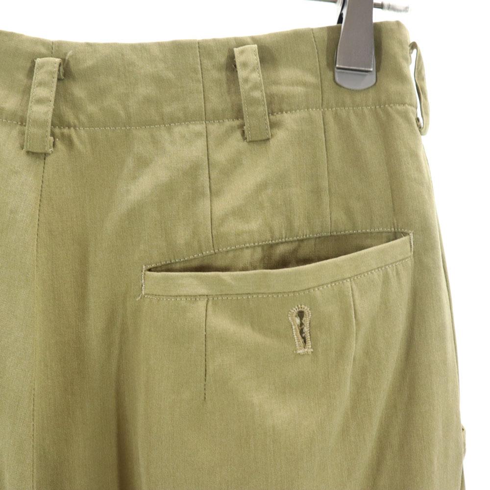 Y's 80s Made in Japan Vintage Tapered pants Khaki Women Used