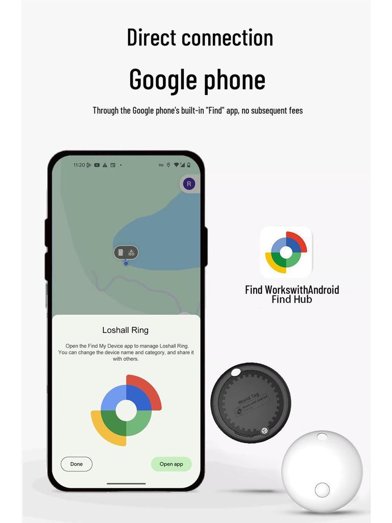 Cross-border Android Pet GPS Tracker & Locator with Google Anti-loss Function