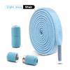 1 Paio 8mm di larghezza lacci piatti colorati Fibbia a Capsula Lacci Senza Nodo Lacci Elastici Scarpe da Ginnastica Unisex Pigri Accessori per Scarpe