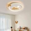 Modern Minimalist Kids' Airplane Cloud Ceiling Light