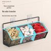 Wall-Mounted Scallion Ginger Garlic Storage Basket - No-Punch Kitchen Shelf Essential