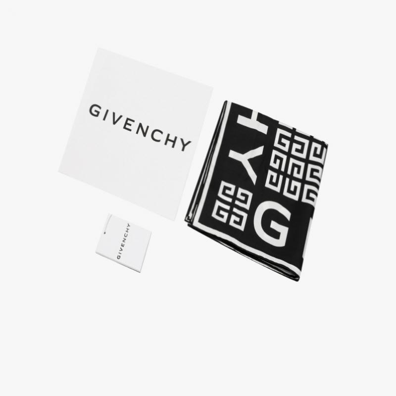 Givenchy 4g Square Silk Scarf Bg00a2g002 004