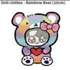 [USED] Jungkook Moknim Jungkook Tug-of-war Rainbow Bear Plush Costume