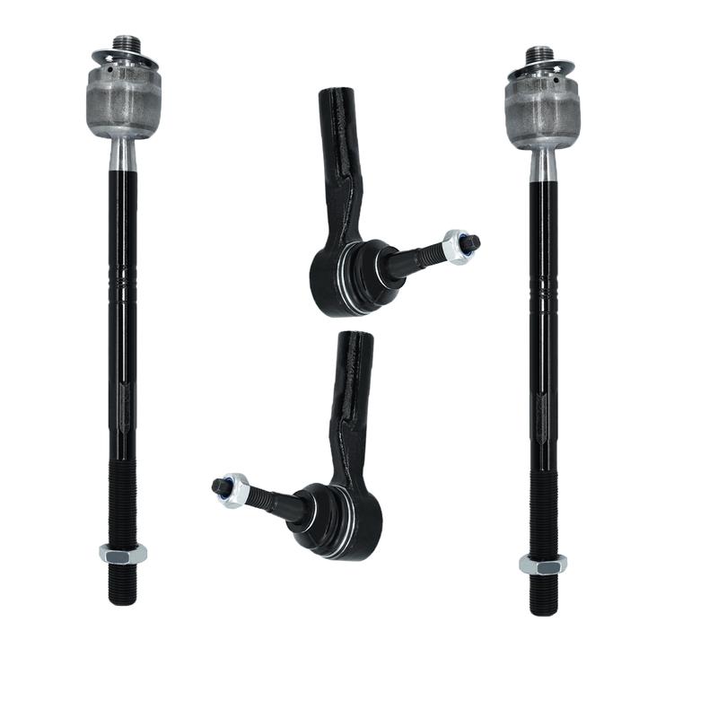Svenubee 4Pcs Front Inner Outer Tie Rod Set for 11-15 Chevrolet Cruze Malibu 14-19 Impala 11-17 Buick Lacrosse Verano Regal
