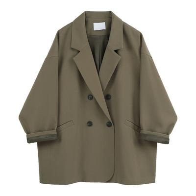 Plus Size Women's Autumn Fashion Was Thin Trend Ins Retro Suit Jacket Women