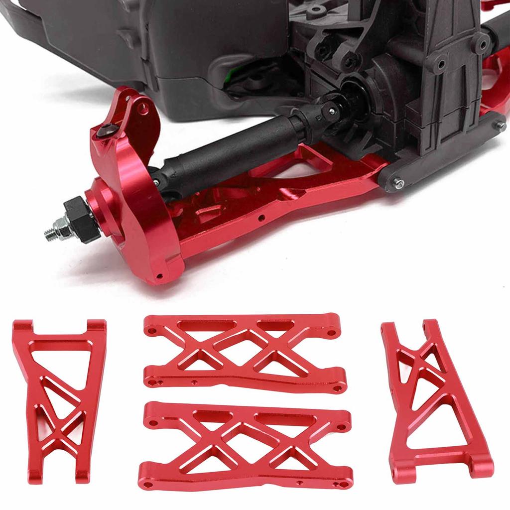 Front and Rr Suspension Arm Aluminum Alloy RC Swing Arms for   Senton 1/10 RC Car