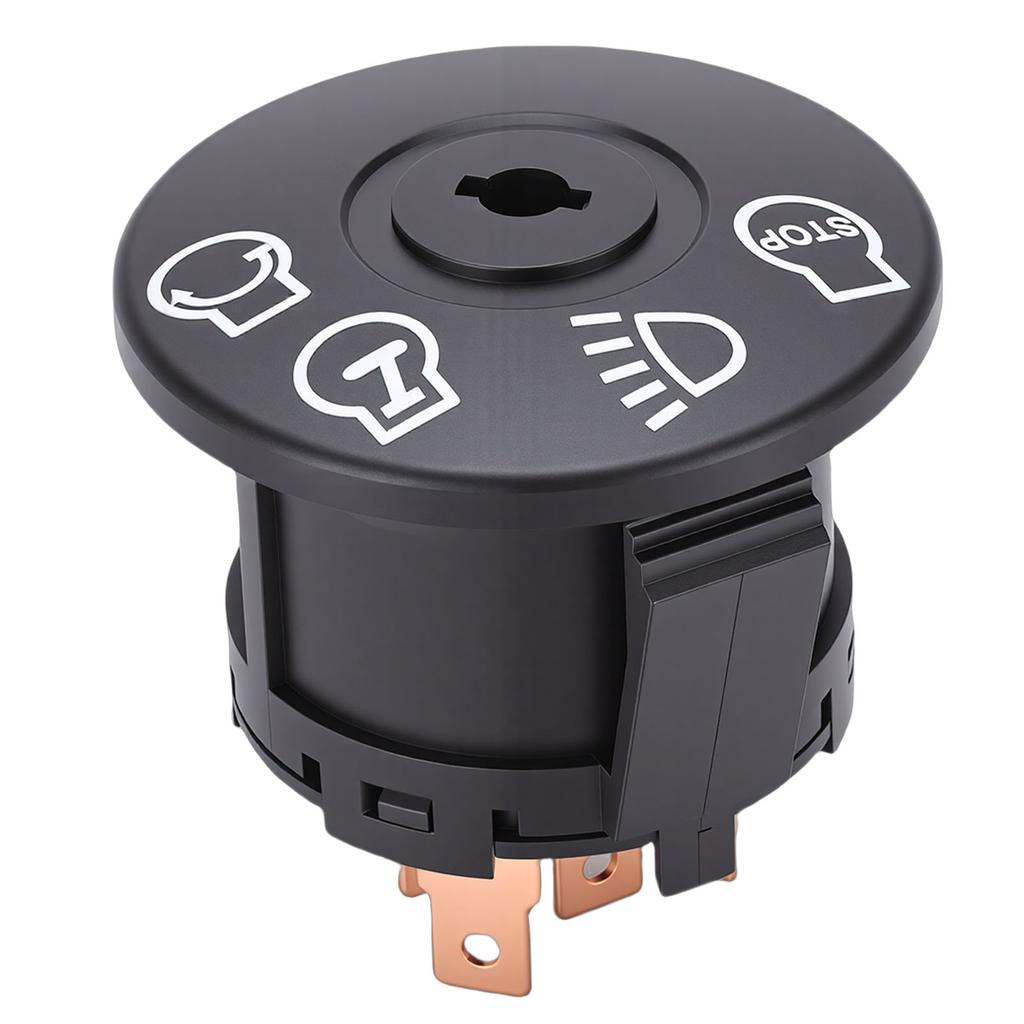 Mowers Tractor Ignition Switch Replacement for AYP 175566 4 Position Ignition Starter Switch with 2 Keys