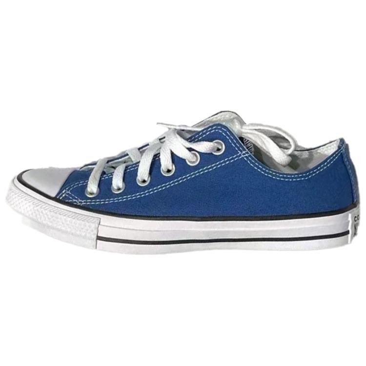 Converse ALLSTAR Comfortable Versatile Low-Top Canvas Shoes Unisex Blue
