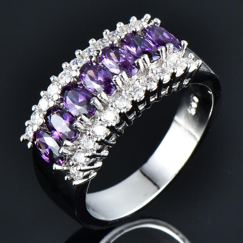 Ring retro women's multi-color optional ring jewelry creative accessories women's models