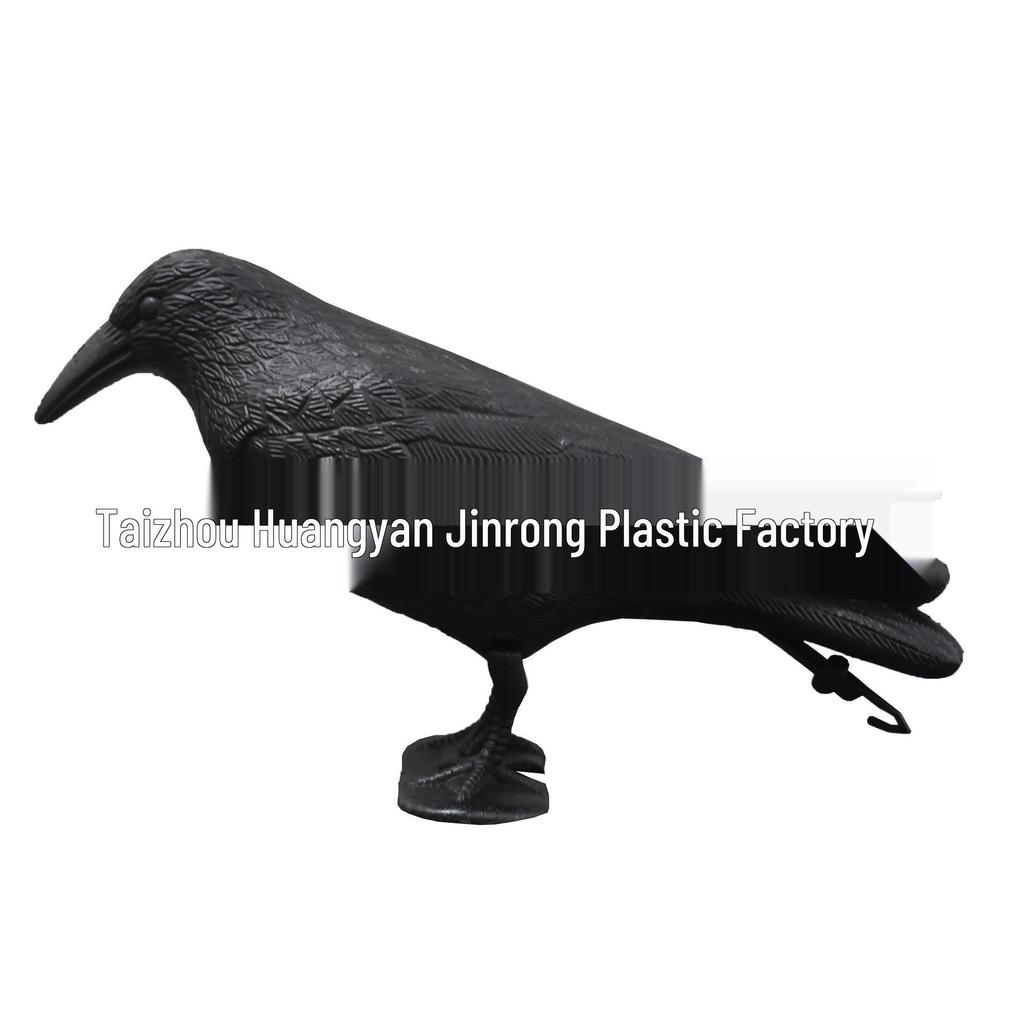 Cross-Border Owl: Outdoor Bird-Scaring, Rodent-Repelling Resin Ornament with Head Movement