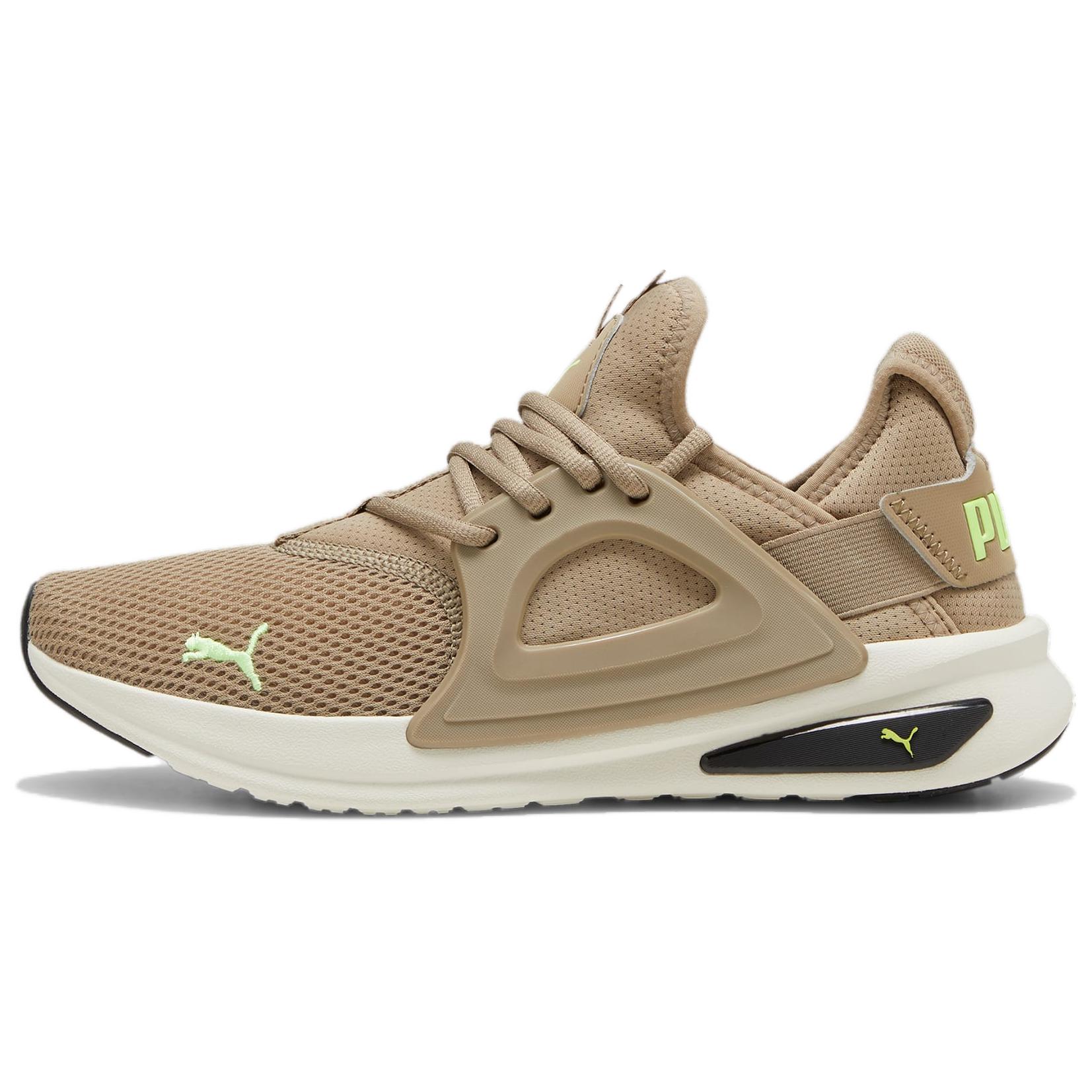 Puma Softride Enzo Evo Unisex Oak Brown Green Apple 377048-28 EU 43