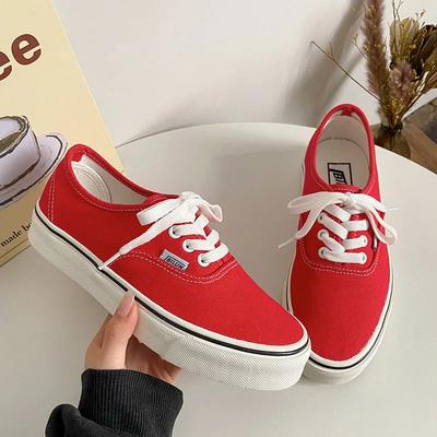 2024 Colorful Vulcanized Shoes Lace-up Casual Canvas Shoes Cute Sneakers for Women Breathable Flat Tenis Feminino White Girl Shoe