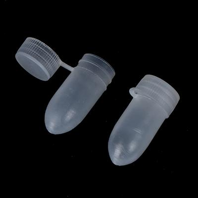 100Pcs Portable Flip Lid Transparent Capsule Storage Containers Pill Box